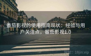 番茄影视的使用指南现状：经验与用户关注点，番茄影视1.0
