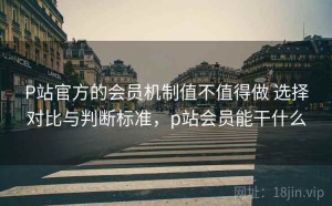 P站官方的会员机制值不值得做 选择对比与判断标准，p站会员能干什么