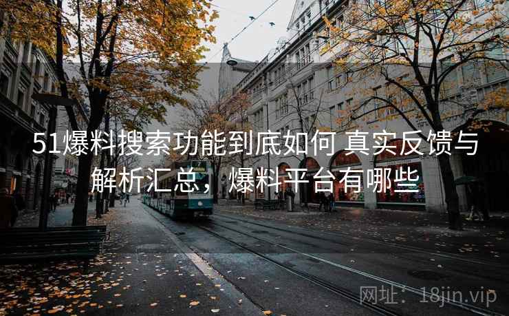 51爆料搜索功能到底如何 真实反馈与解析汇总，爆料平台有哪些